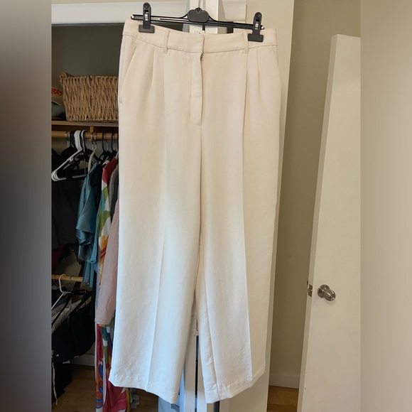 Aritzia Wilfred The Effortless Pant Light Birch 12 - Picture 3 of 7